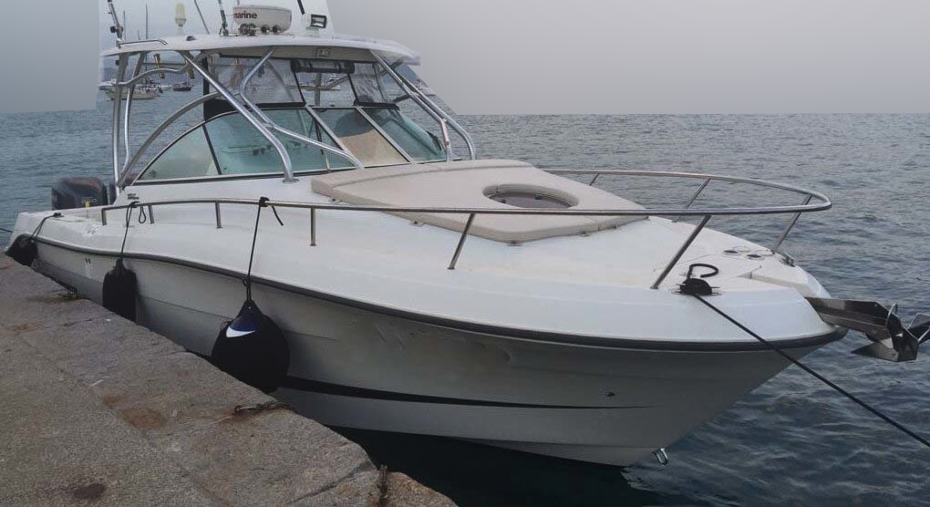 Hydra Sports 2900 VX + 2x250 hp Yamaha (TUTTO 2009)<br><a href=dettaglio.aspx?Id=320 >VAI ALLA SCHEDA</a>